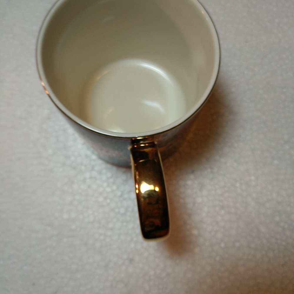 SOLD!! - 🆕 Anthropologie Floral Monogram D Cup/Mug - Picture 7 of 10
